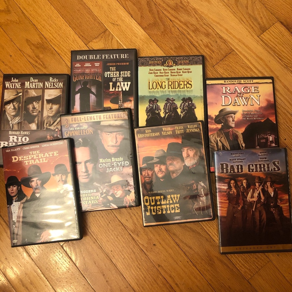 Western Movie DVD Collection Bundle